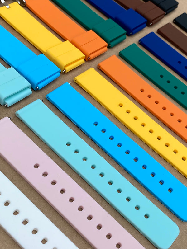Seaborne Soft Silicone 20MM Quick Release Watch Band