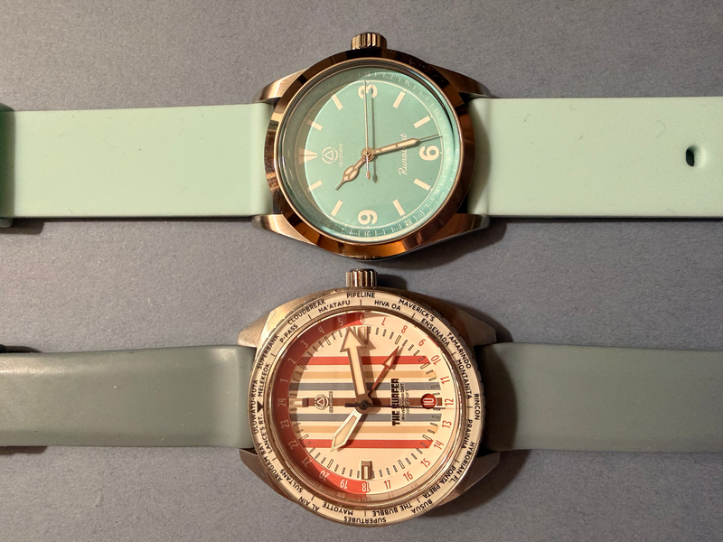 WaveCatcher GMT Watch with Runabout Watch
