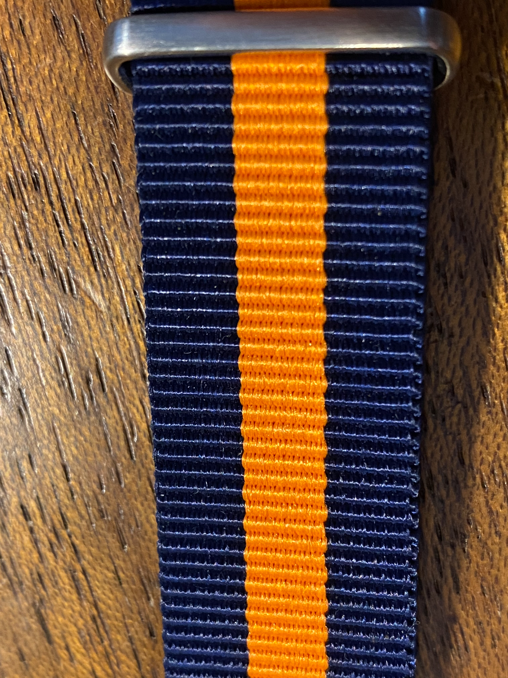 Blue orange 2025 nato strap