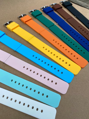 Seaborne Soft Silicone 20MM Quick Release Watch Band